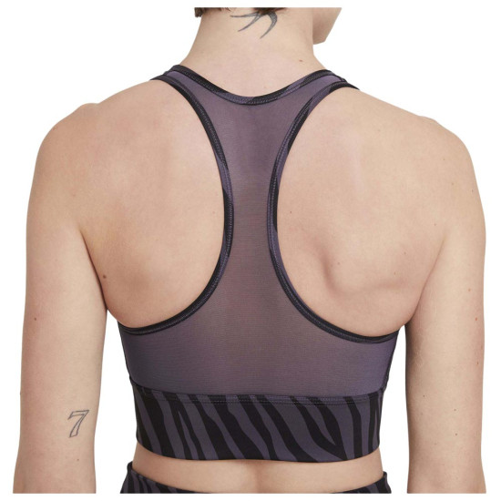 Nike Γυναικείο μπουστάκι Dri-FIT Swoosh Icon Clash